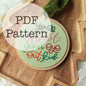 PDF Embroidery Pattern: You'll Shoot Your Eye Out, A Christmas Story