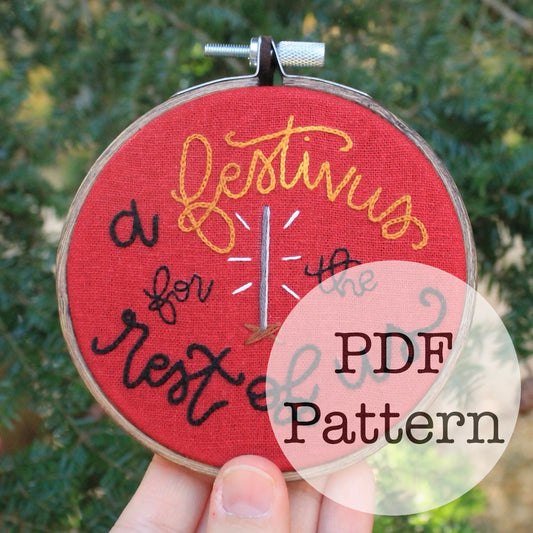 PDF Embroidery Pattern: A Festivus For the Rest of Us, Seinfeld