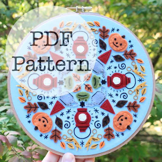 PDF Embroidery Pattern: OtGW Mandala, NO instructions included!!